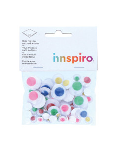 BOLSA 75 OJOS MÓVILES INNSPIRO ADHESIVOS SURTIDOS 2