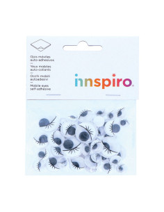 BOLSA 42 OJOS MÓVILES INNSPIRO ADHESIVOS CON PESTAÑAS 2