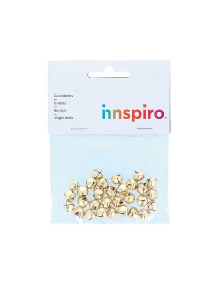 BOLSA 30 CASCABELES INNSPIRO DE METAL 10mm