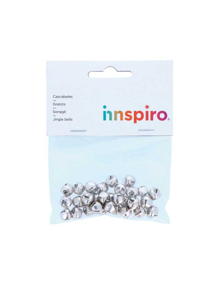 BOLSA 30 CASCABELES INNSPIRO DE METAL 10mm