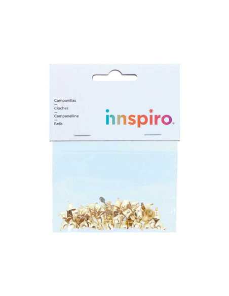 BOLSA 40 CAMPANILLAS INNSPIRO DE METAL 8mm