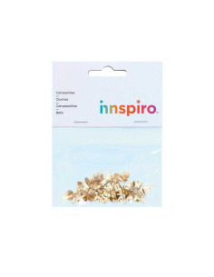 BOLSA 30 CAMPANILLAS INNSPIRO DE METAL 10mm 2