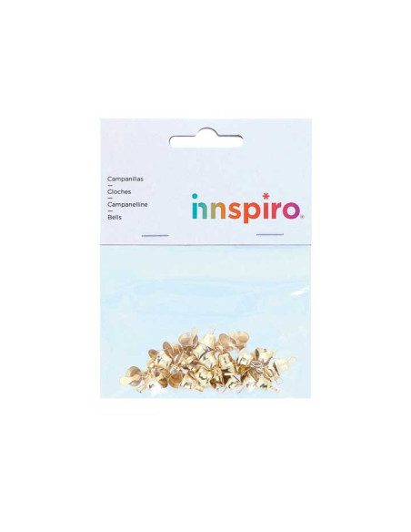 BOLSA 30 CAMPANILLAS INNSPIRO DE METAL 10mm