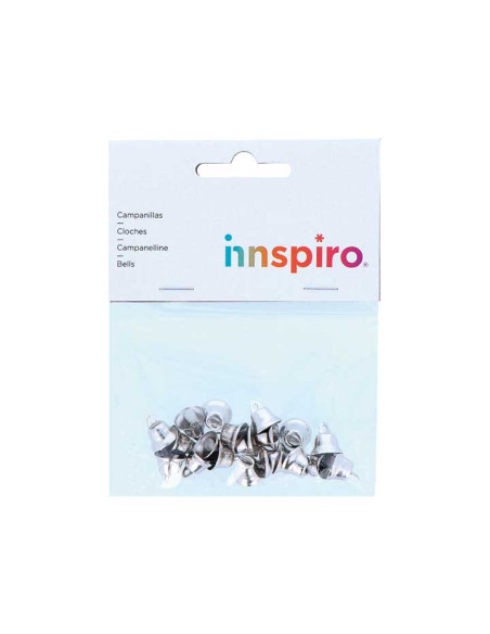 BOLSA 20 CAMPANILLAS INNSPIRO DE METAL 12mm