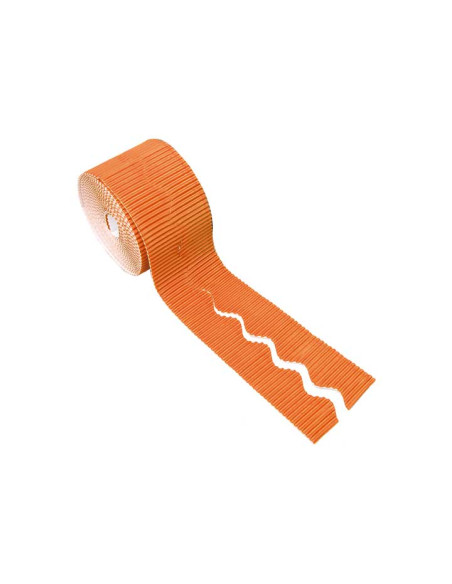 ROLLO 2 BORDES DECORATIVOS CARTÓN ONDULADO 75m