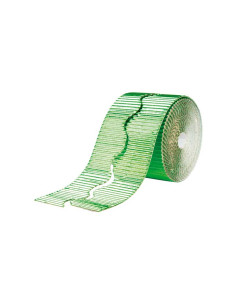 ROLLO 2 BORDES DECORATIVOS CARTÓN ONDULADO METALIZADO 75m