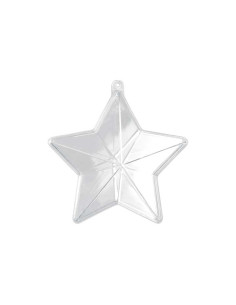 COLGANTE DE PLEXIPLAST INNSPIRO ESTRELLA 10x5cm