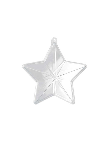COLGANTE DE PLEXIPLAST INNSPIRO ESTRELLA 10x5cm