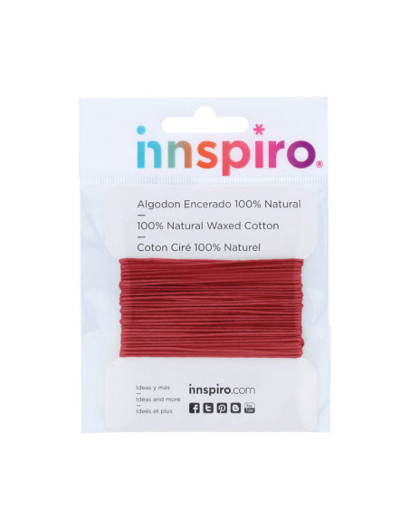 BOLSA CORDÓN ALGODÓN ENCERADO INNSPIRO 15mmx5m