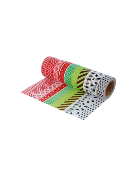 SET 10 CINTAS WASHI TAPE INNSPIRO SERIE DECO