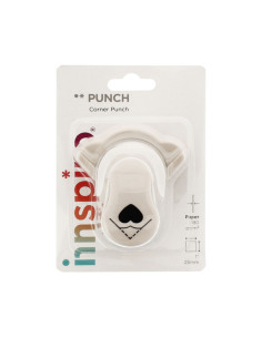 TROQUELADORA PARA ESQUINAS INNSPIRO CORAZÓN 25mm 2