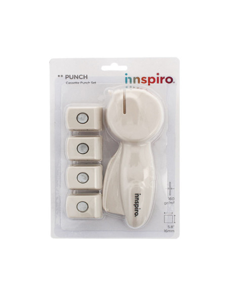 SET TROQUELADORA CASSETTE INNSPIRO  4 CARTUCHOS INFANTIL
