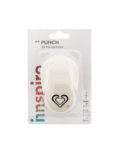 TROQUELADORA INNSPIRO DE FIGURAS 3D CORAZÓN 38mm 2