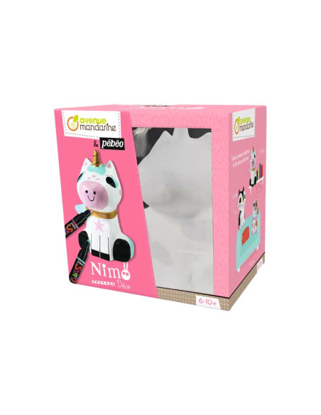 KIT NIMO DECO MANDARINE PAPEL MACHÉ MICHELE EL UNICORNIO