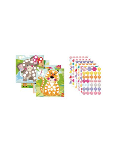 CAJA METÁLICA APLI KIDS STICKERS GAME SELVA 2
