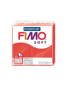 PASTA MODELAR FIMO SOFT ROJO INDIAN 57 GR