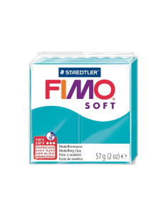 PASTA MODELAR FIMO SOFT VERDE MENTA 57 GR