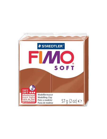 PASTA MODELAR FIMO SOFT CARAMELO 57 GR