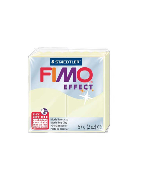 PASTA MODELAR FIMO EFFECT FOSFORESCENTE 57 GR