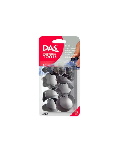 MOLDES DAS IDEA MIX METALICOS MANUALIDADES BLISTER DE 12