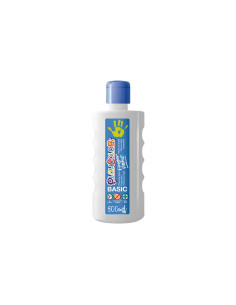 PINTURA de DEDOS PLAYCOLOR BASIC 500 ml bote BLANCO