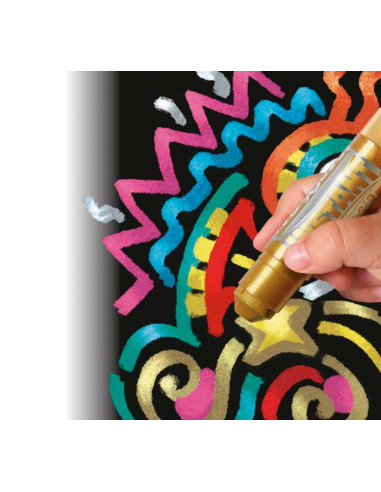 CAJA 12 TÉMPERAS PLAYCOLOR SÓLIDAS 10gr METALLIC