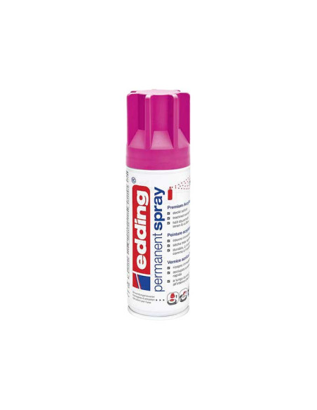 PINTURA ACRILICA EDDING PERMANENT SPRAY 200 ml MAGENTA MATE