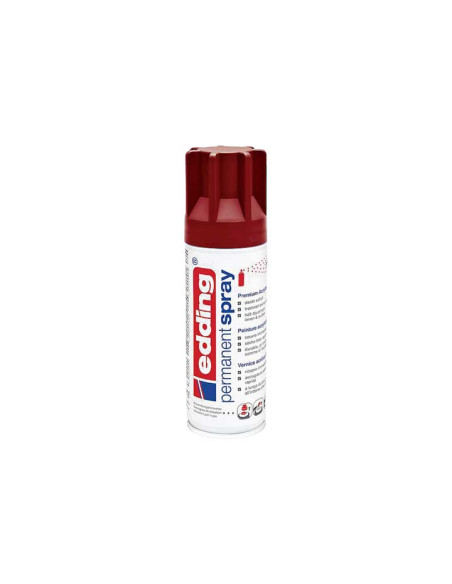 PINTURA ACRILICA EDDING PERMANENT SPRAY 200 ml ROJO PURPURA MATE