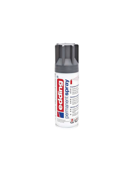 PINTURA ACRILICA EDDING PERMANENT SPRAY 200 ml GRIS ANTRACITA MATE