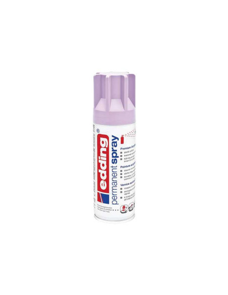 PINTURA ACRILICA EDDING PERMANENT SPRAY 200 ml LAVANDA SUAVE MATE