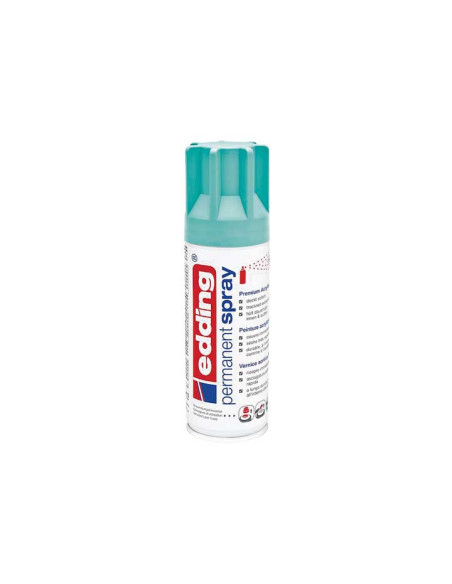 PINTURA ACRILICA EDDING PERMANENT SPRAY 200 ml OPULENTO TURQUESA MATE