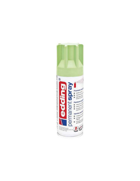 PINTURA ACRILICA EDDING PERMANENT SPRAY 200 ml VERDE PASTEL MATE