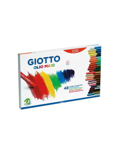 ESTUCHE 48 PASTELES GIOTTO OLIO MAXI