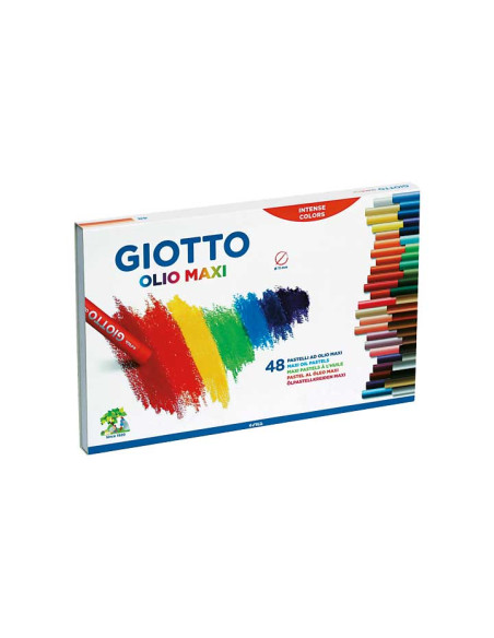 ESTUCHE 48 PASTELES GIOTTO OLIO MAXI