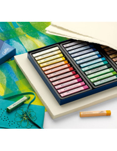 ESTUCHE 36 PASTELES BLANDOS FABER-CASTELL