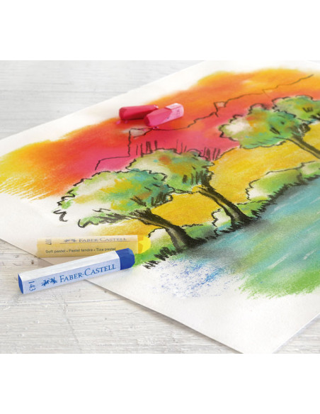 TIZA GOLDFABER PASTEL BLANDO CAJA DE 36