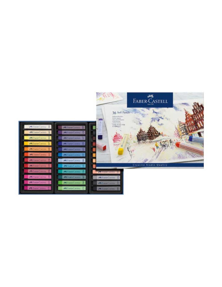 TIZA GOLDFABER PASTEL BLANDO CAJA DE 36