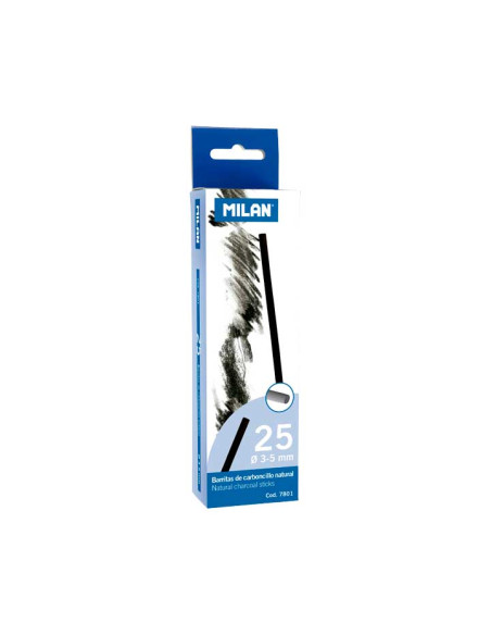 CARBONCILLO FACTIS DE 3-5 mm CAJA DE 25