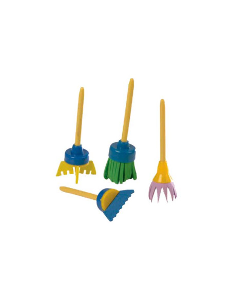 PACK 4 ESCOBILLAS NIEFENVER PARA PINTURA