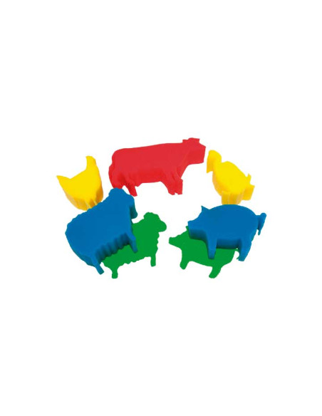 PACK 5 ESPONJAS GIGANTES NIEFENVER ANIMALES