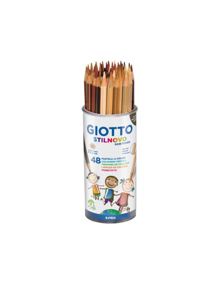 BOTE 48 LÁPICES GIOTTO STILNOVO SKIN TONES