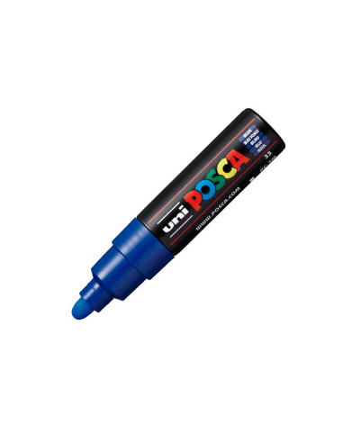 POSCA MARCADOR  PC-7M NO PERMANENTE PUNTA FORMA DE BALA  45-55MM AZUL