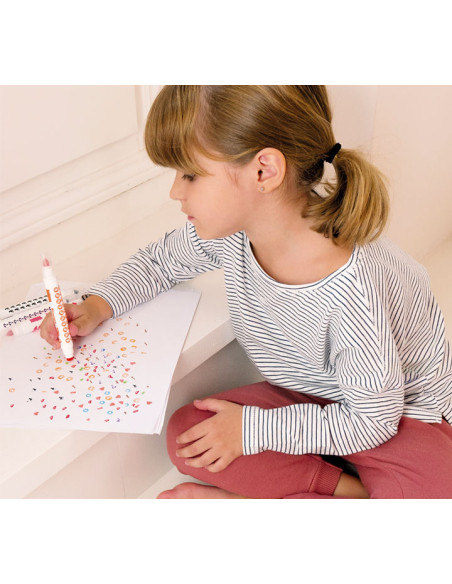 ROTULADOR APLI DOTS   ESTUCHE de 8