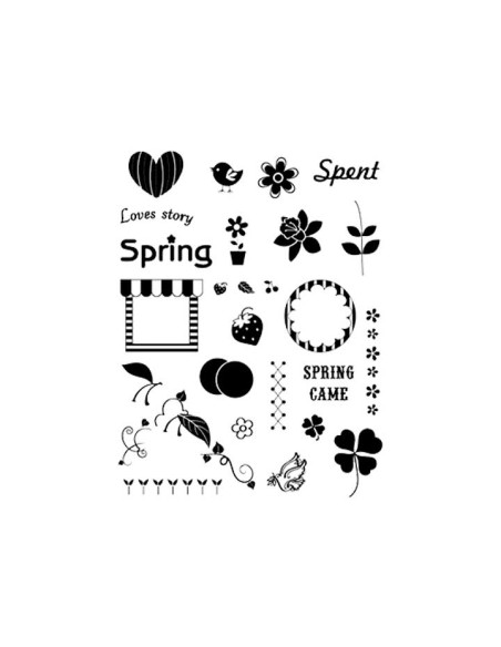 SELLOS ACRÍLICOS INNSPIRO PRIMAVERA