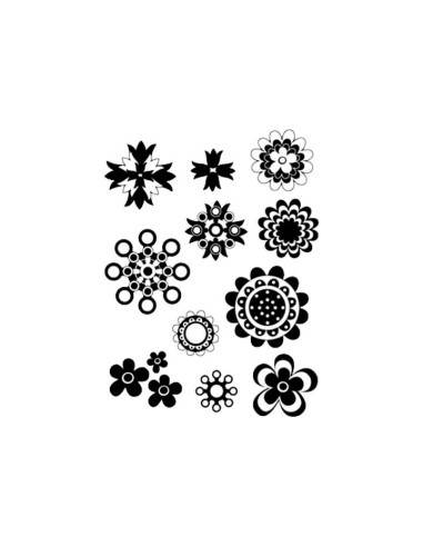 SELLOS ACRÍLICOS INNSPIRO FLORES