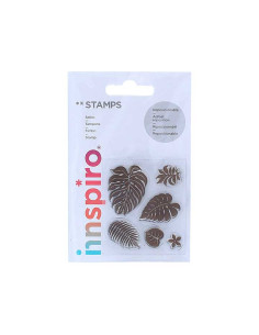 SELLOS ACRÍLICOS INNSPIRO HOJAS HAWAIANAS