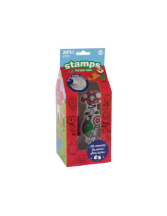 PACK 6 SELLOS BORRABLES APLI KIDS BOSQUE MÁGICO