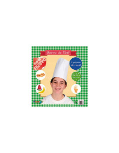 PACK 5 GORROS DE CHEF NIEFENVER ESTÁNDAR