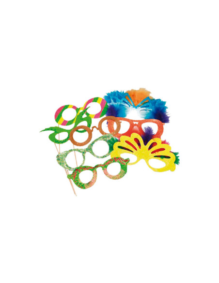 PACK 6  GAFAS PARA DECORAR NIEFENVER