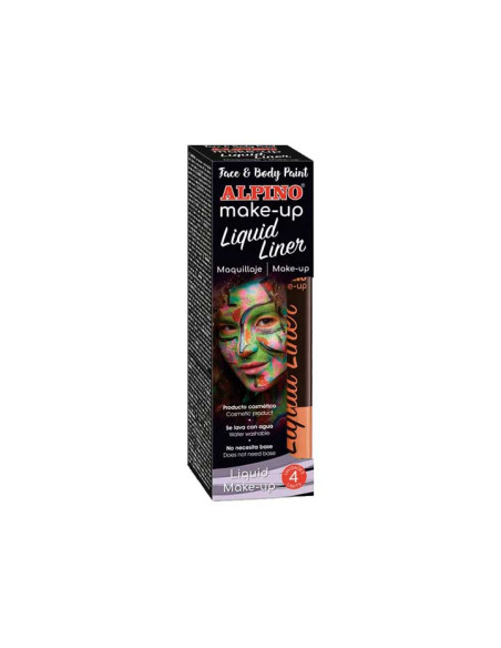 ESTUCHE 4 TUBOS MAQUILLAJE ALPINO LIQUID LINER 6gr